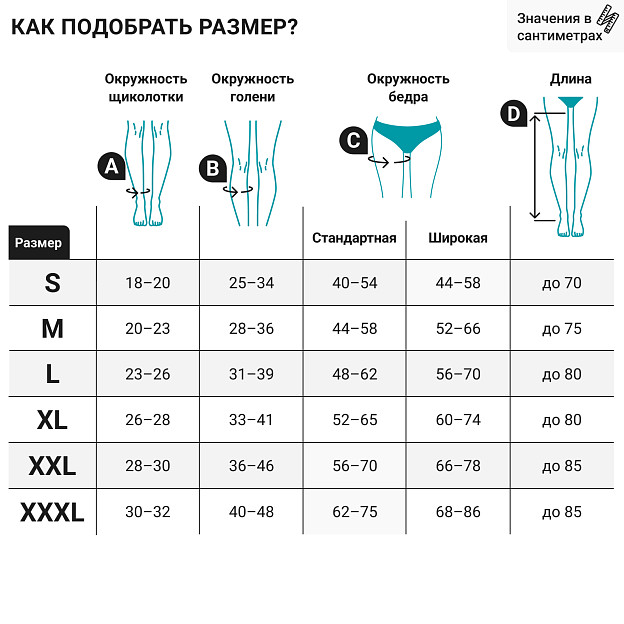 Противоэмболические чулки T2.XG.4 VENOTEKS, 1 класс купить в OrtoMir24
